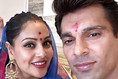 Bipasha Basu Shares Pics Of Devi Dressed In Lehenga From Family Puja, Fans Say 'Nazar Na Lage'