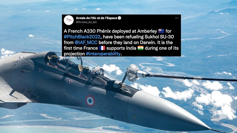 Indian Air Force Su-30MKI Fighter Jets Refuel Mid-air With French Air And Space Force, Watch Video