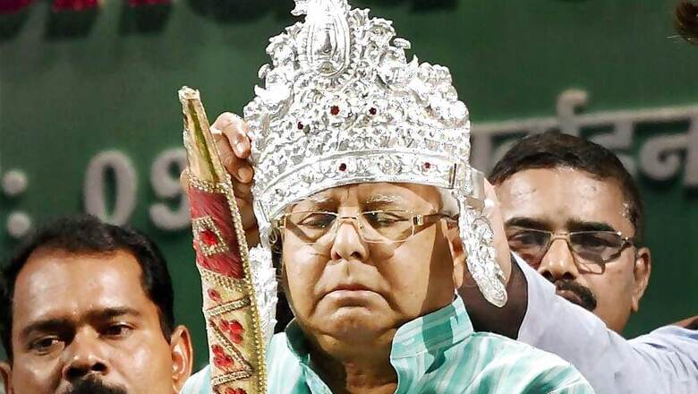 Cook and Servant Lodged Themselves in Jail in Anticipation of Lalu's Arrival