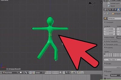 How to Add an Armature to a Figure in Blender