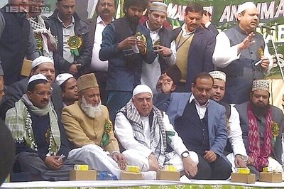 Snapshot: Sibal, Kejriwal share stage at an event in Delhi