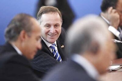 New Zealand PM 'Unidentified Guest' on World Stage