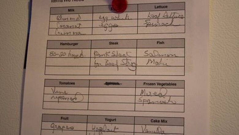How to Grocery Shop and Cook Frugally