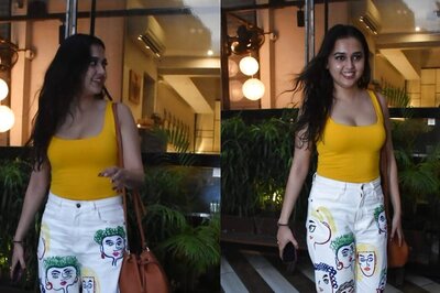 Tejasswi Prakash Exudes Effortless Glam in Chic Casuals As She Goes Out And About in Town