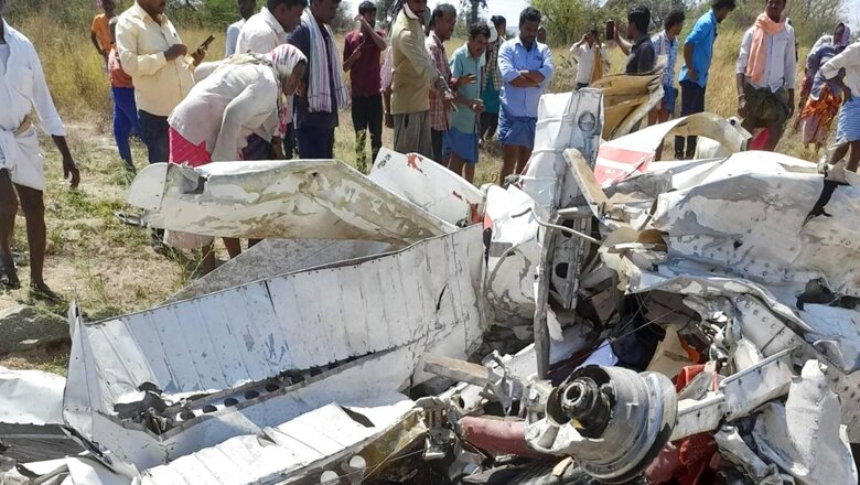 Nalgonda Plane Crash: Pilot, Trainee Killed as Cessna Aircraft Crashes in Telangana