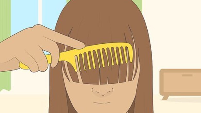 How to Cut Round Bangs