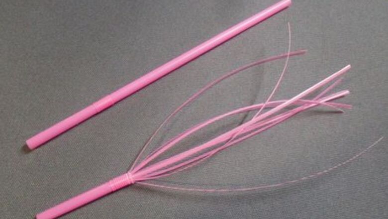 How to Make a Parachute With a Plastic Bag and a Straw