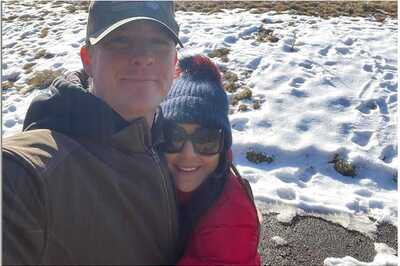 Preity Zinta Spends Thanksgiving with Sun, Snow and Husband Gene Goodenough