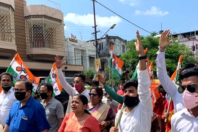 TMC Stages Dharna in Tripura Demanding Arrest of Attackers of Abhishek Banerjee’s Convoy