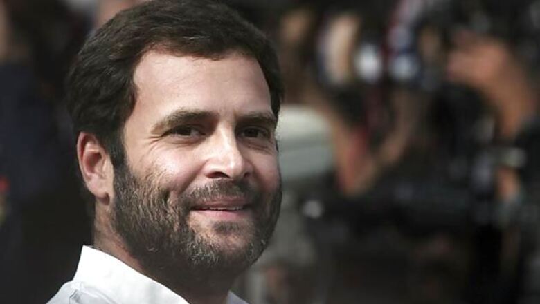 Congress practises politics of harmony: Rahul Gandhi