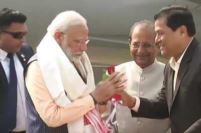 In Celebration of 'Historic' Bodo Pact, PM Modi Arrives in Assam's Kokrajhar to Address Rally