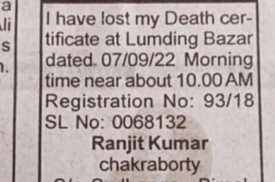 Assam Man Posts Newspaper Ad Looking For His Lost Death Certificate, Internet in Disbelief