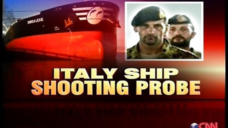 Criminal case against marines initiated: Italy