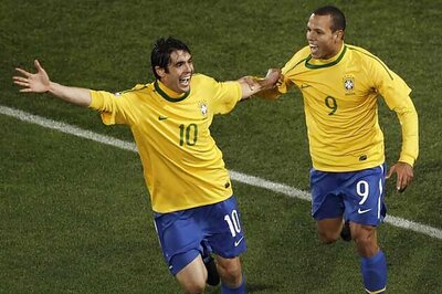 Kaka, Fabiano connecting for Brazil at WC