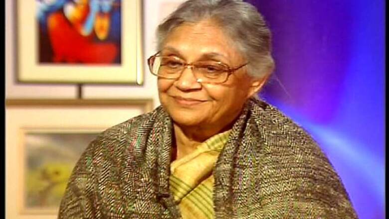Delhi CM Sheila Dikshit launches road corridor project