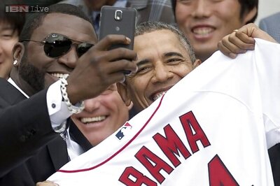 Samsung uses Obama-David Ortiz selfie for promotion; White House unhappy