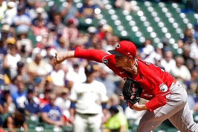 India, Castellanos Homer To Back Gray; Reds Beat Brewers 5-1