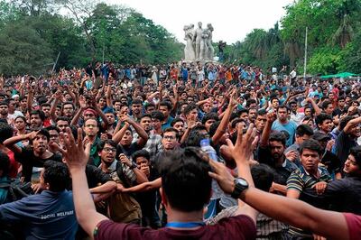 After 9 Days, Students' Protest in Bangladesh for Road Safety Ends