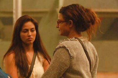 Bigg Boss 6: Sana and Aashka wrestle in the lawn