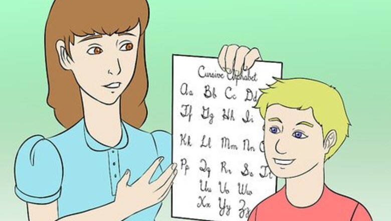 How to Teach a Child to Write in Cursive