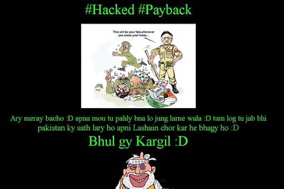 Pakistani hackers deface Rajasthan ACB website, post messages claiming India lost Kargil war