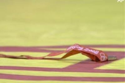 Swedish wrestler Abrahamian refuses bronze medal