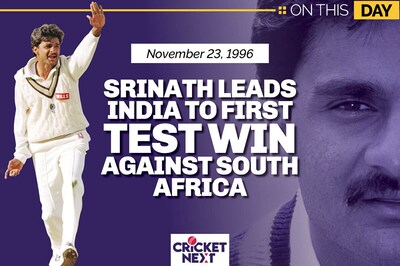 On This Day: November 23, 1996 - Javagal Srinath Leads India to First Test Win Against South Africa