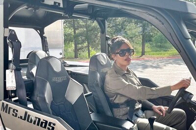 Priyanka Chopra Poses With Swanky Car She Received By Nick Jonas; Calls Him ‘Best Husband Ever’