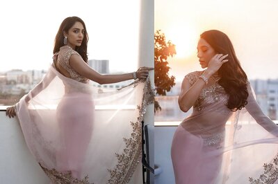Sobhita Dhulipala In Six Yards Of Sheer Elegance For Ponniyin Selvan 2 Promotions; Pics