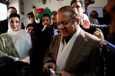 Pakistan Elections: Nawaz Sharif’s PML-N Leads, 40-45% Voter Turnout Recorded