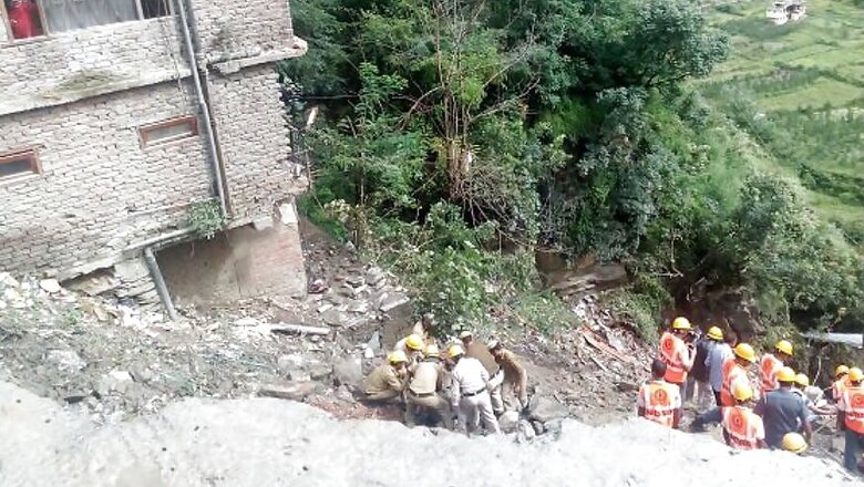 Two Die in Himachal House Collapse Due to Rain