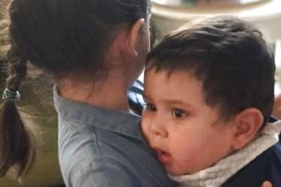 At Saif Ali Khan's Birthday, Youngest Son Jeh Shares Cute Moment with Cousin Inaaya; See Pic