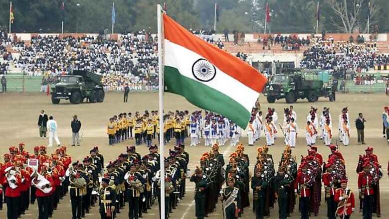 65th Republic day celebrated in Punjab, Haryana