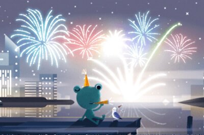 New Year’s Eve 2019: Google Doodle Celebrates the Day with Froggy the Weather Frog and Fireworks
