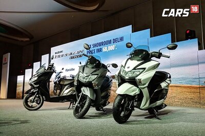 Suzuki Burgman Street 125 Scooter Launched in India for Rs 68,000