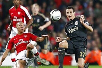 Arsenal youngsters beat Liverpool in League Cup