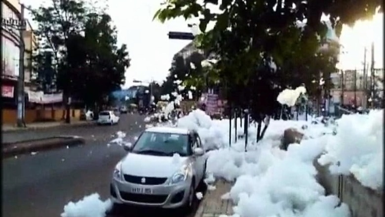 Foam Spilling Out on Bengaluru Roads, NGT Raps Karnataka Govt
