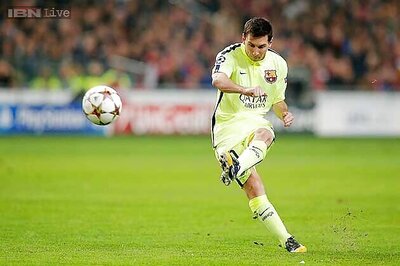 Lionel Messi's father plays down son's 'Barca exit' comments