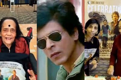 Dunki: Shah Rukh Khan's Elderly Fan Watches Rajkumar Hirani's Film With A Special Cake, Wishes For The Superstar