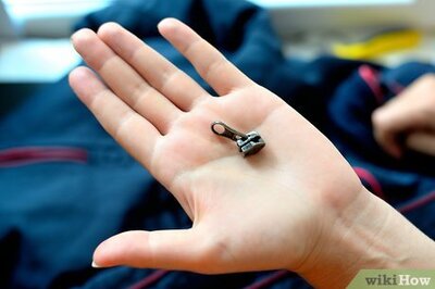 How to Repair a Zipper when the Slider Has Come Off Completely