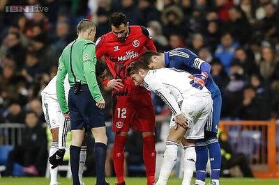 Torn hamstring sidelines Real Madrid defender Sergio Ramos