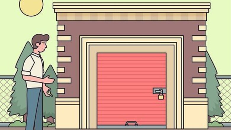 How to Open a Storage Unit Door