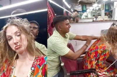 Russian Girl's Unique Massage Experience At A Mumbai Barber Shop