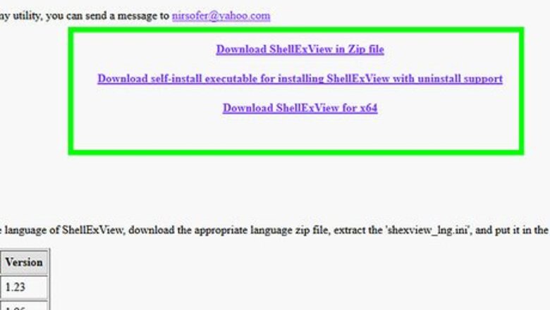 How to Disable Shell Extensions with ShellExView