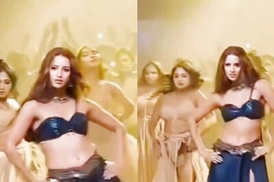 Triptii Dimri Shoots For A Dance Song For Vicky Vidya Ka Woh Wala Video, Video Goes Viral | Watch