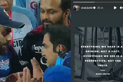 'Everything We Hear is an Opinion, Not a..' Virat Kohli's Cryptic Post After Spat With Gautam Gambhir