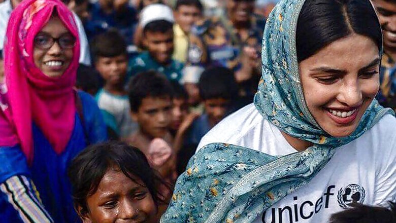Priyanka Chopra Visits Rohingya Refugee Camps, Appeals For Care of Their Children