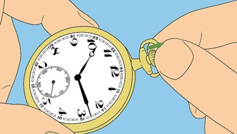 How to Set a Pocket Watch