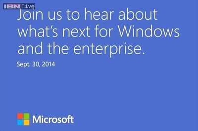 Windows 9: Microsoft to offer first look at new Windows on September 30