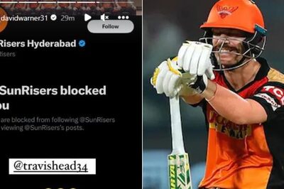 David Warner Surprised as SunRisers Hyderabad Block Him on Instagram